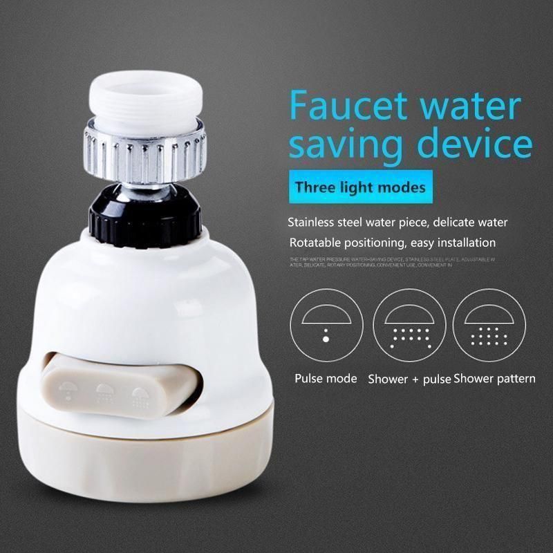 Water Faucet - 360 Degree Rotating Water - Saving Faucets