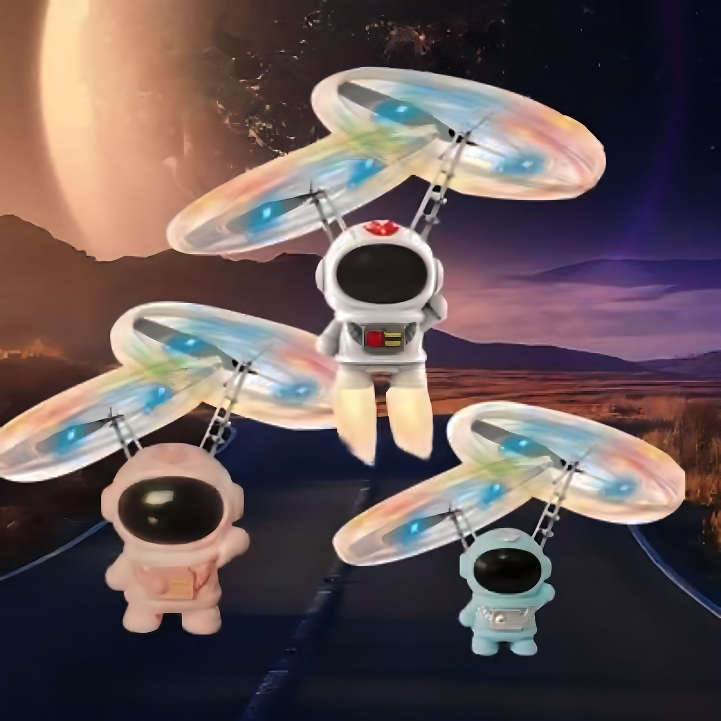 Flying Spaceman Toy