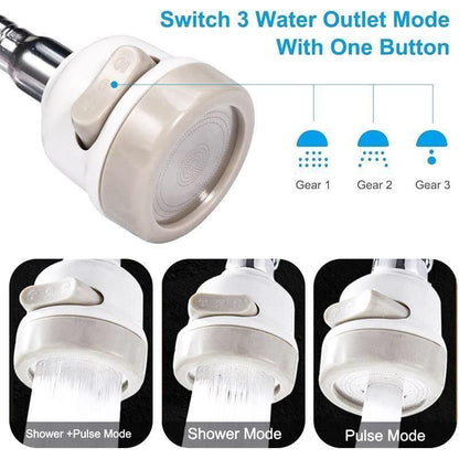 Water Faucet - 360 Degree Rotating Water - Saving Faucets